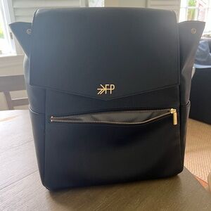 Freshly picked black diaper bag, gently used!